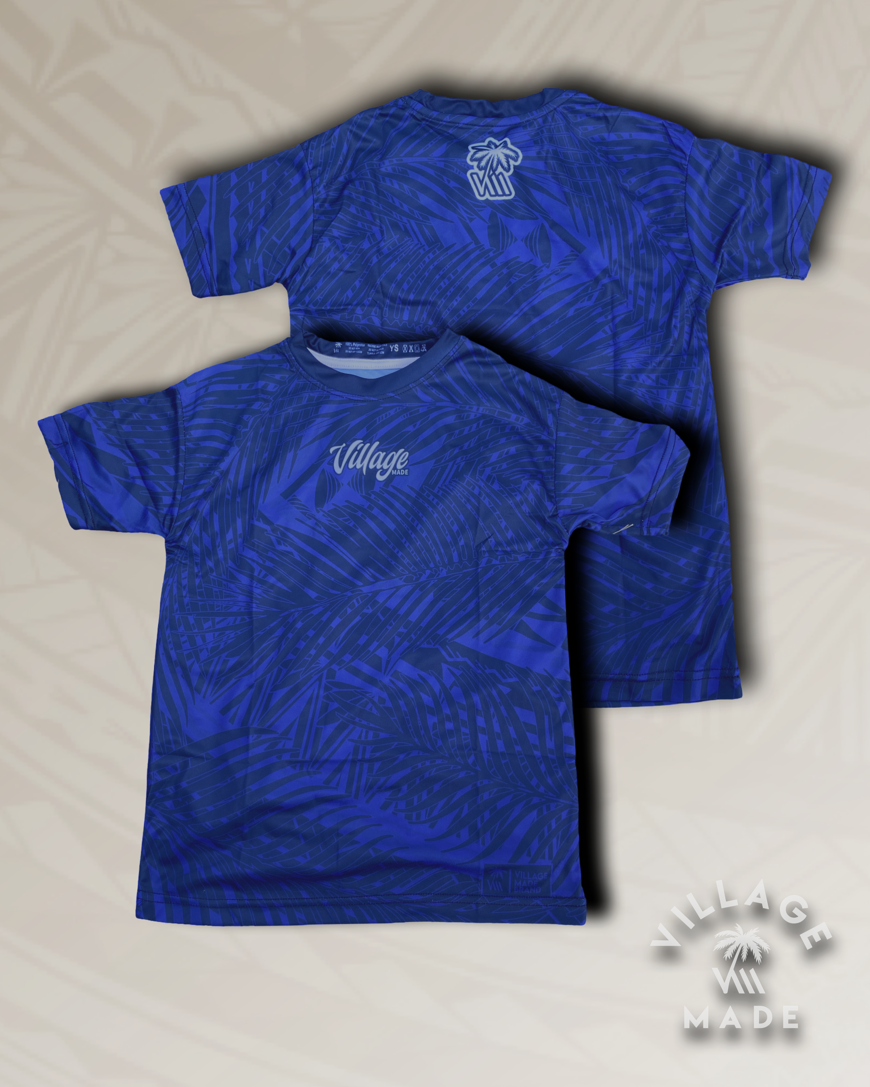 Coconut Camo Tee - Blue