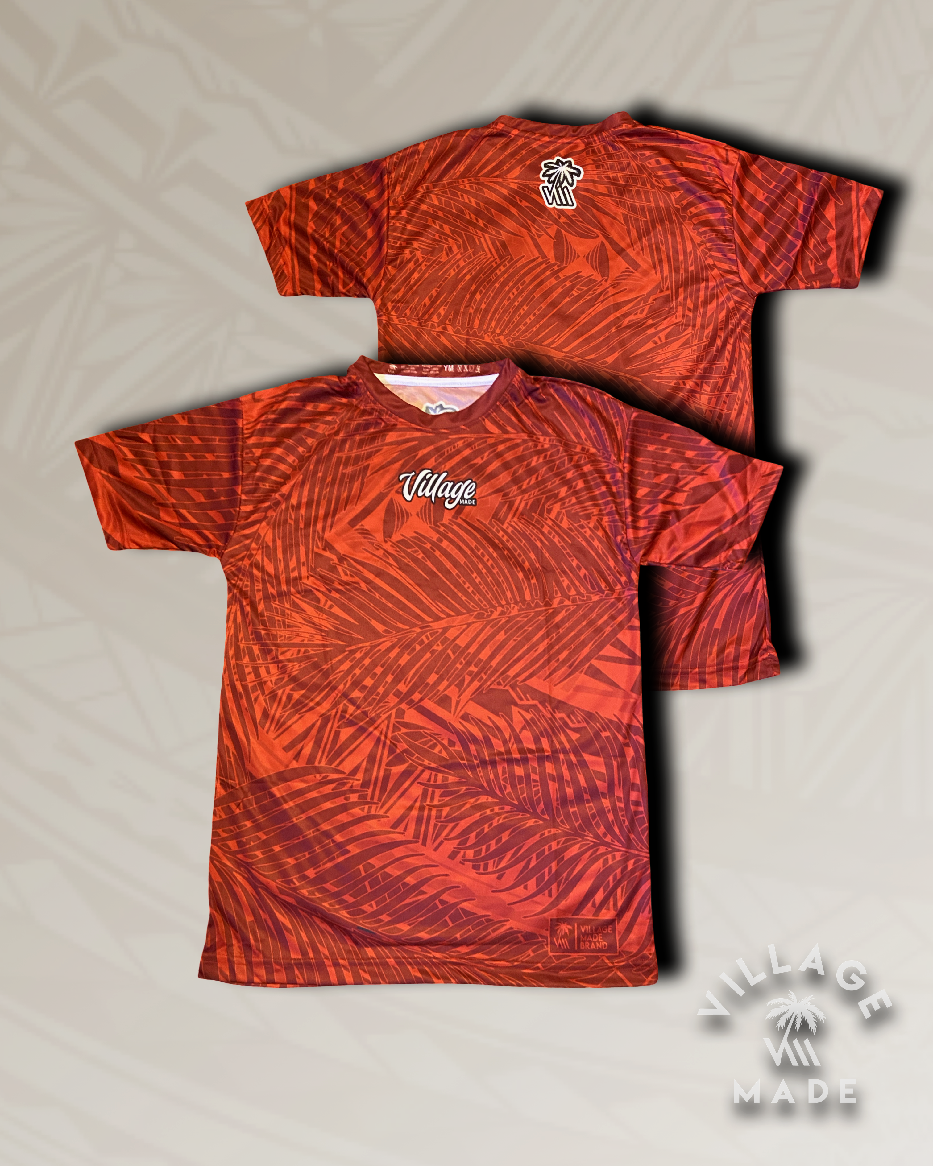Coconut Camo Tee - Red