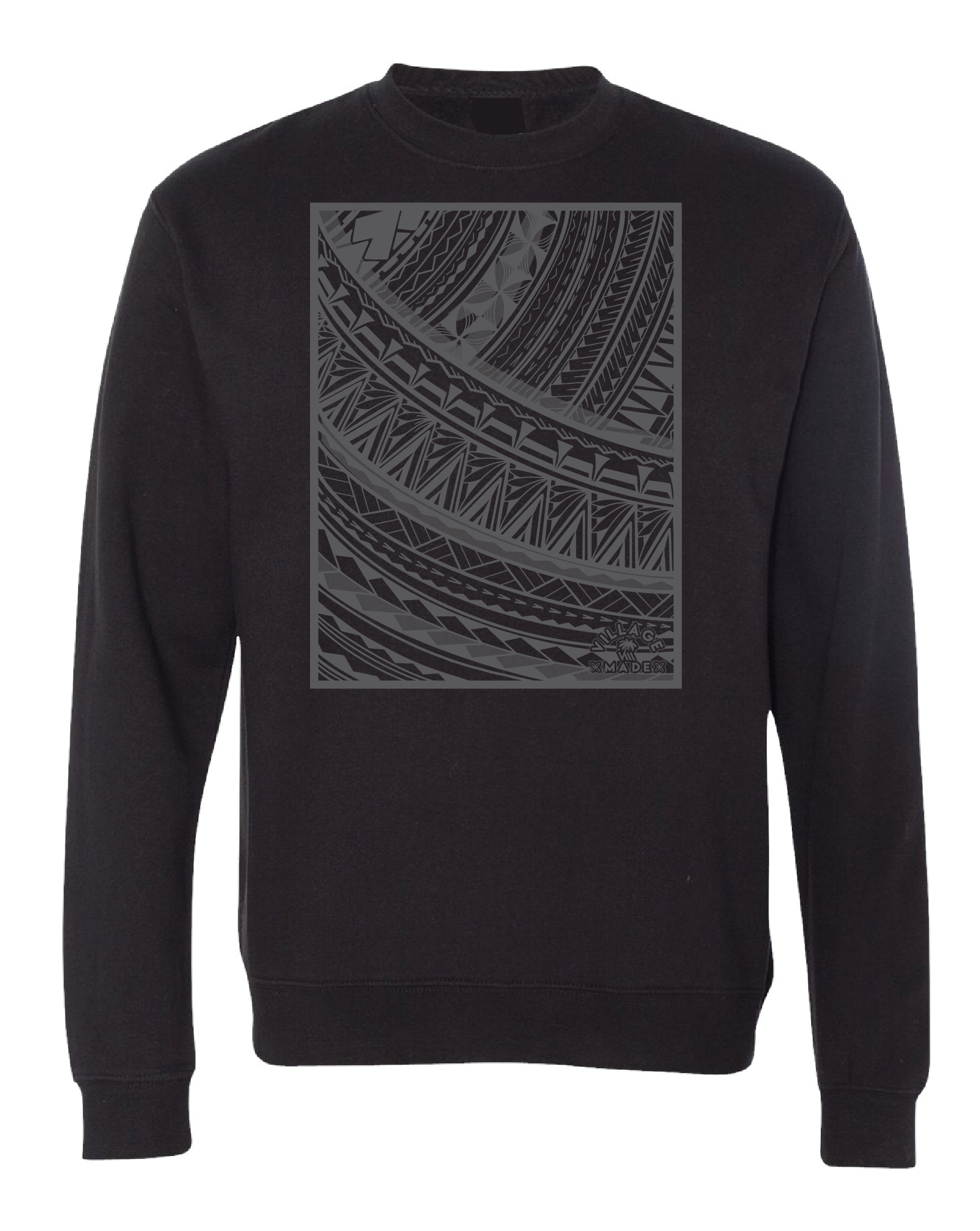 Tapa Art Sweater Black