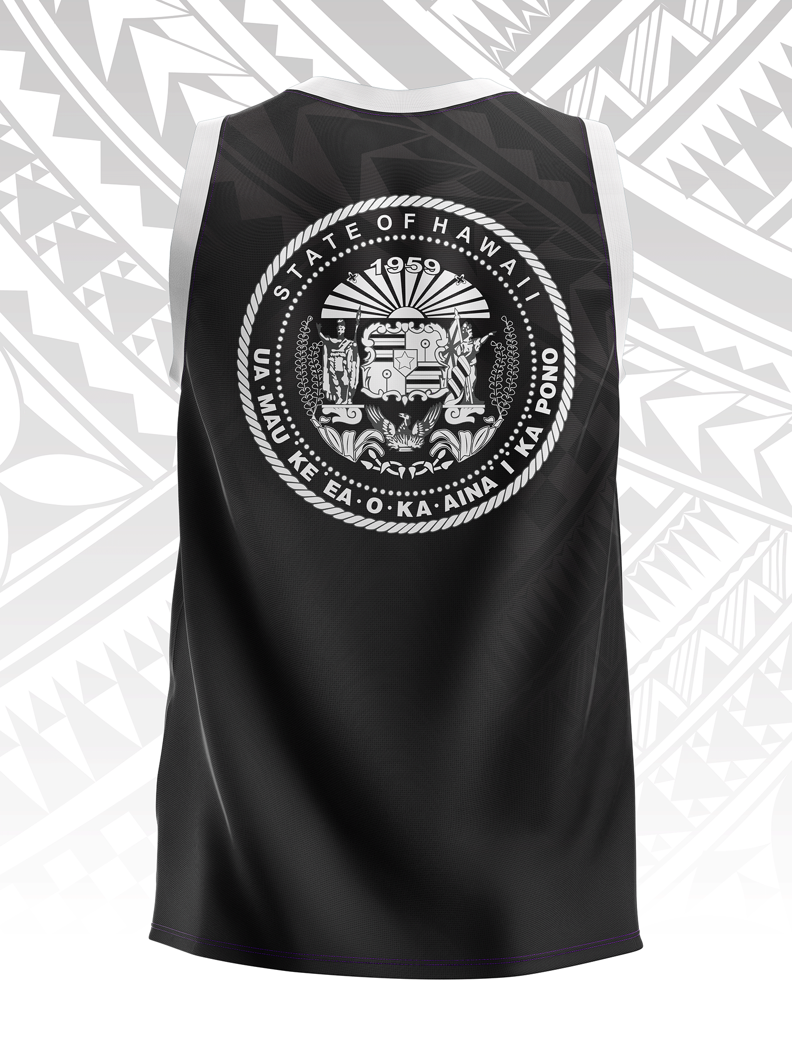 Hawaii Black n White jersey