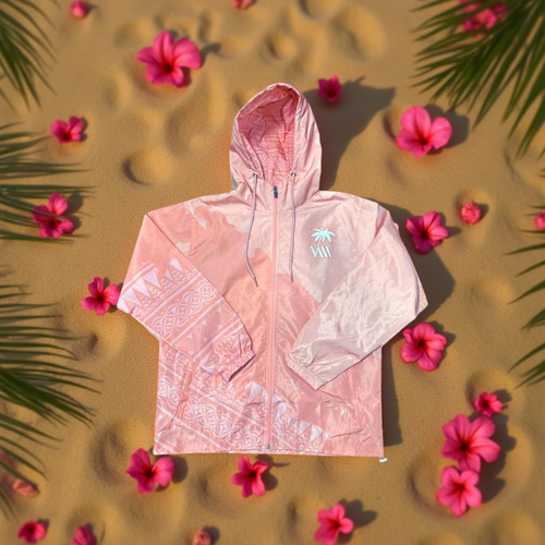 Tribal Windbreaker - Pink