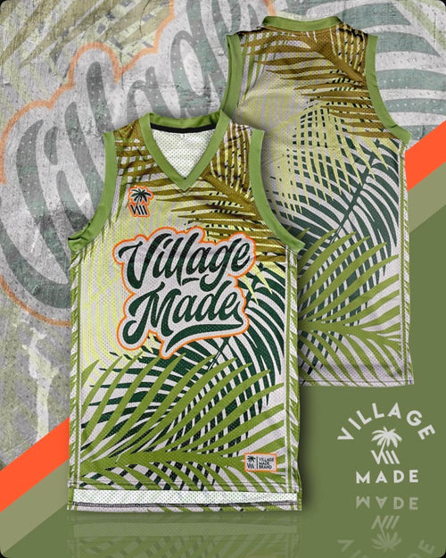 Green Camo Village Made Jersey