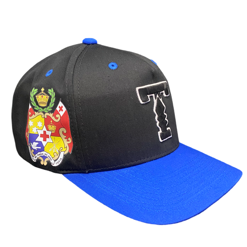 Tonga T - Black/Royal