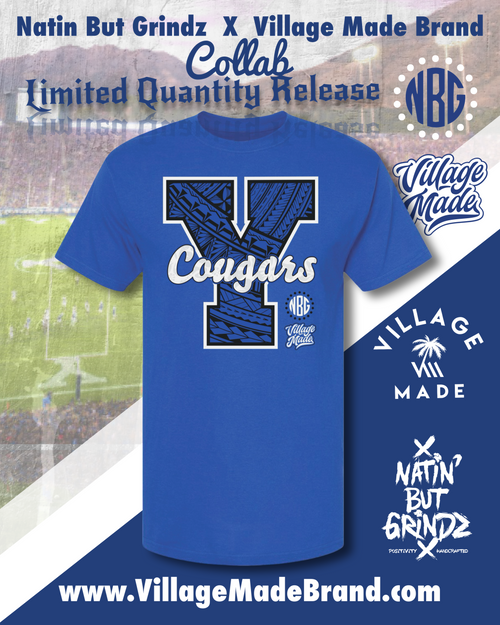 NBG x VMB bYu royal tee