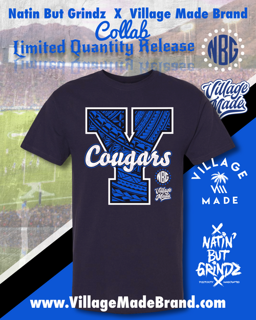 NBG x VMB bYu Black tee