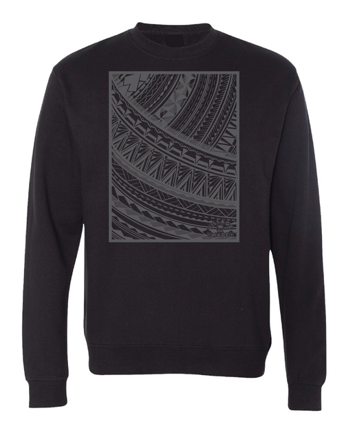 Tapa Art Sweater Black