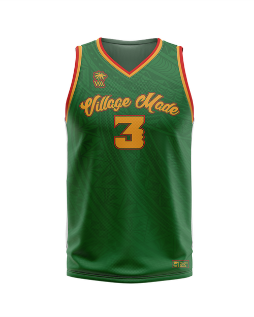 Reggae Green Jersey